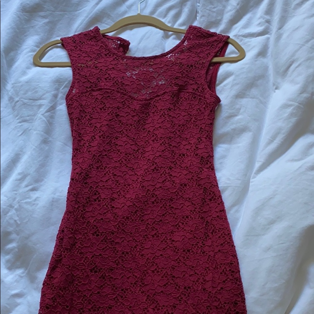 Red dress